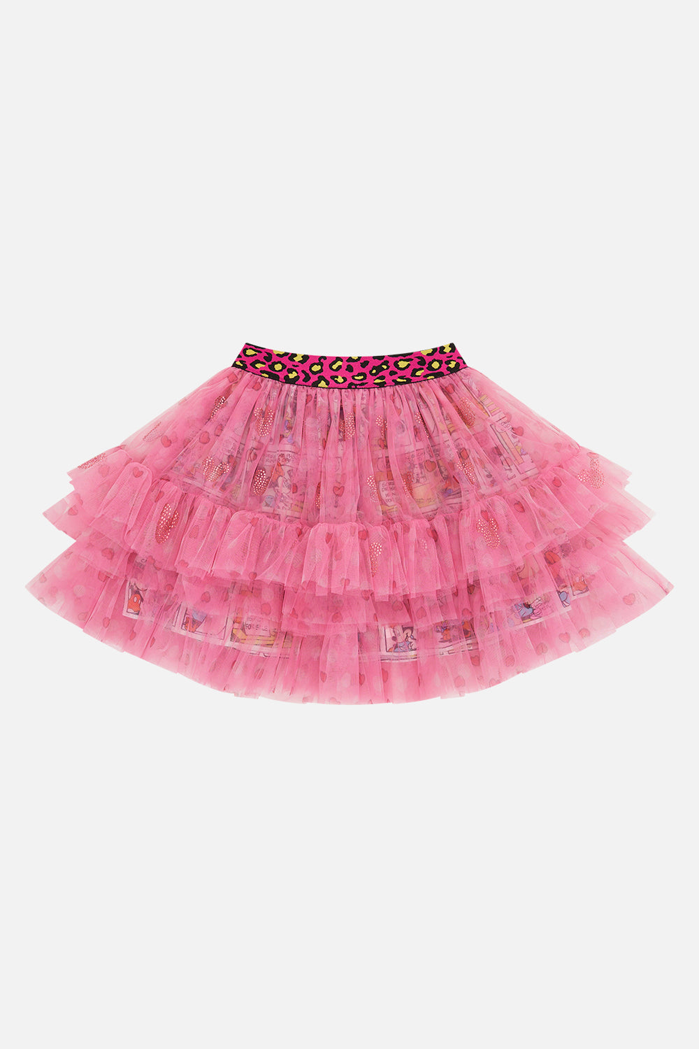 KIDS TUTU FRILL SKIRT 4-10 MICKEY TAKES A TRIP