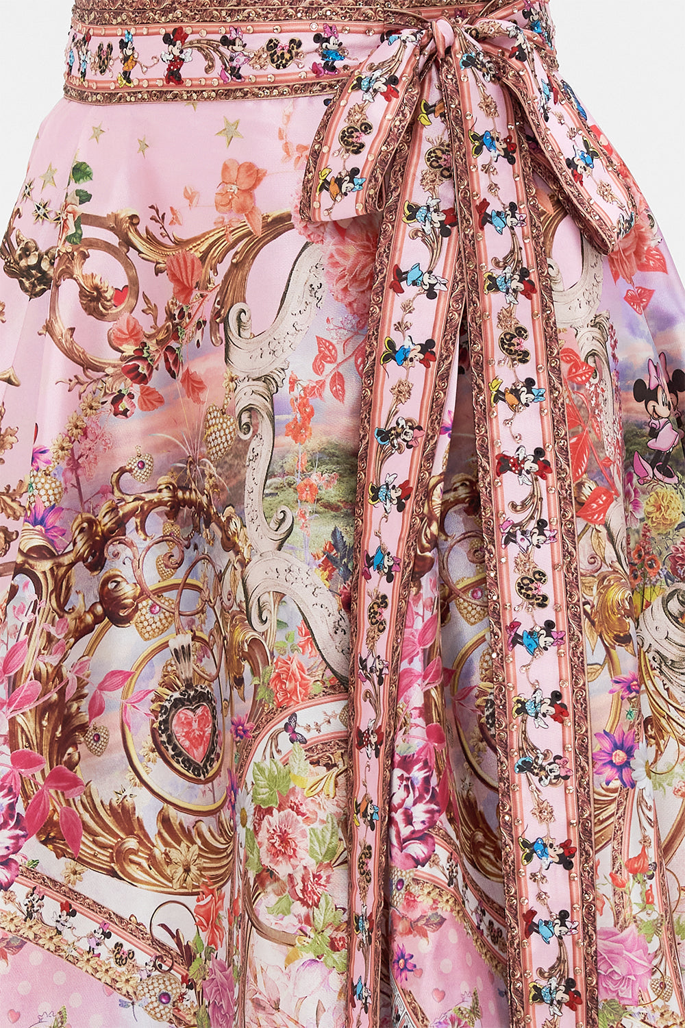 MAXI WRAP SKIRT MINNIE MOUSE MAGIC