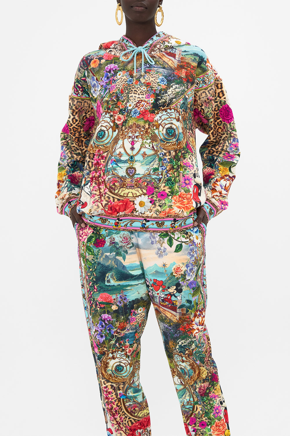 HOODIE WITH MICKEY EARS MICKEY TAKES A TRIP