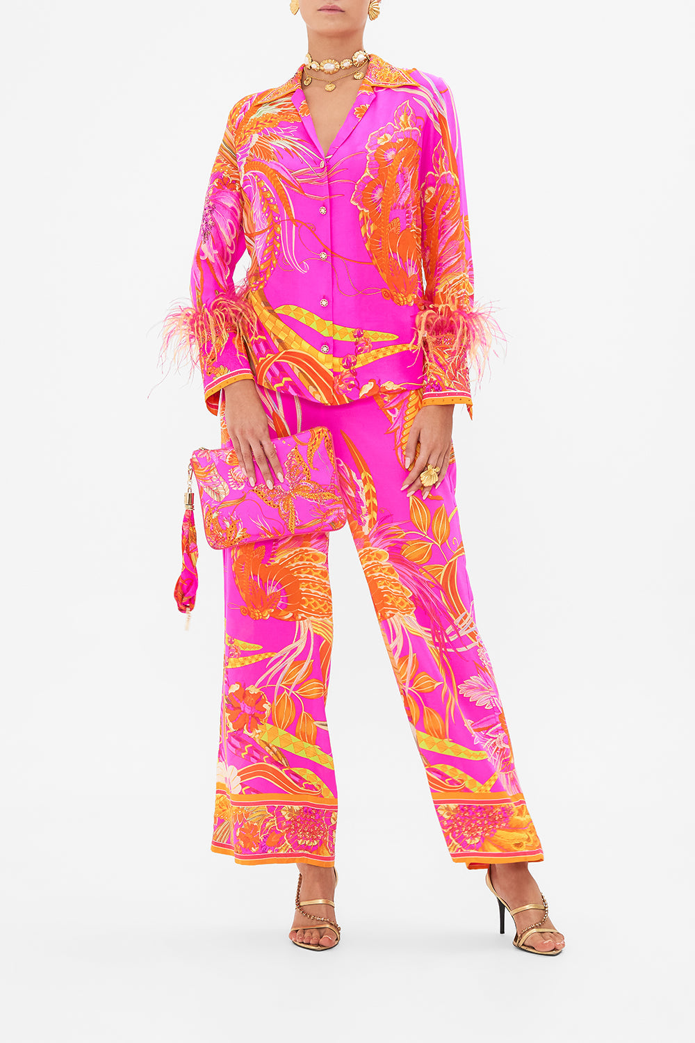 PYJAMA SHIRT A HEART THAT FLUTTERS