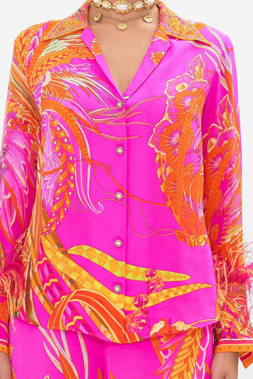 PYJAMA SHIRT A HEART THAT FLUTTERS