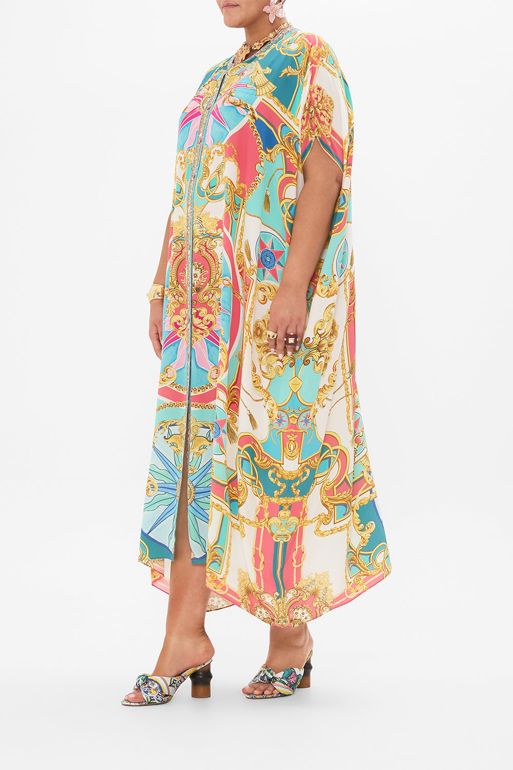 BUTTON THROUGH BATWING KAFTAN SAIL AWAY WITH ME