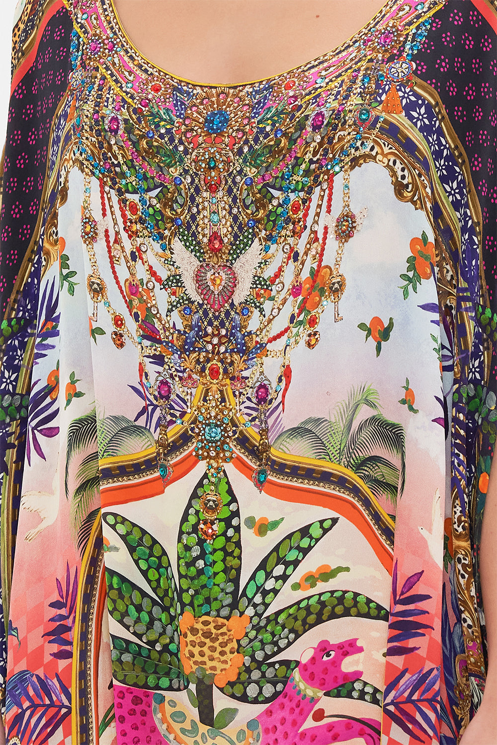 ROUND NECK KAFTAN ALESSANDROS ATLANTIS