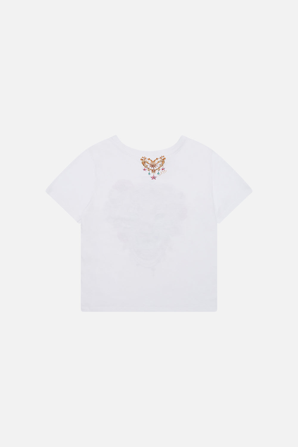 Product view of Milla By CAMILLA kids t shirt in Reservation For Love print