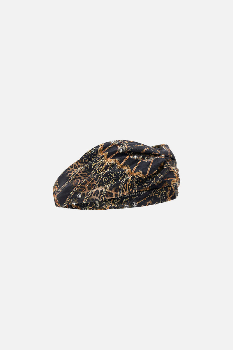 CAMILLA Women Woven Twist Headband - Midnight in Monserrate main image 1