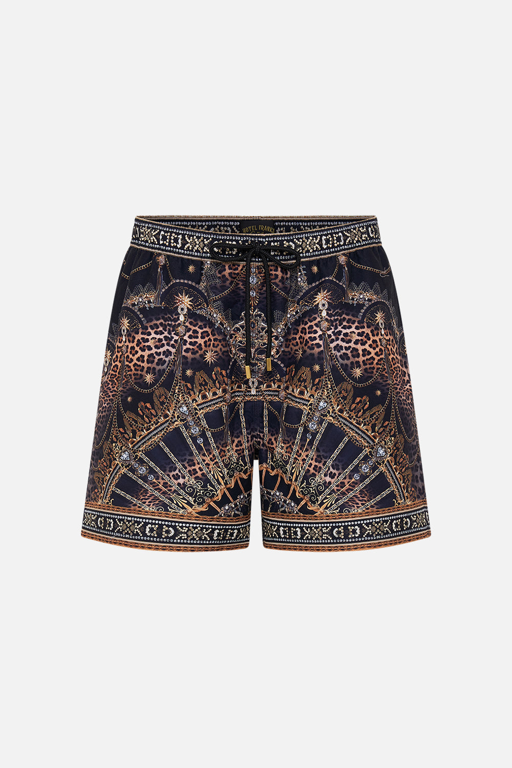 Hotel Franks by CAMILLA mens boardshorts in Masked At Moonlight print
