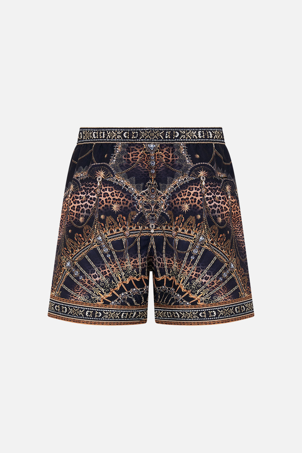 Hotel Franks by CAMILLA mens boardshorts in Masked At Moonlight print