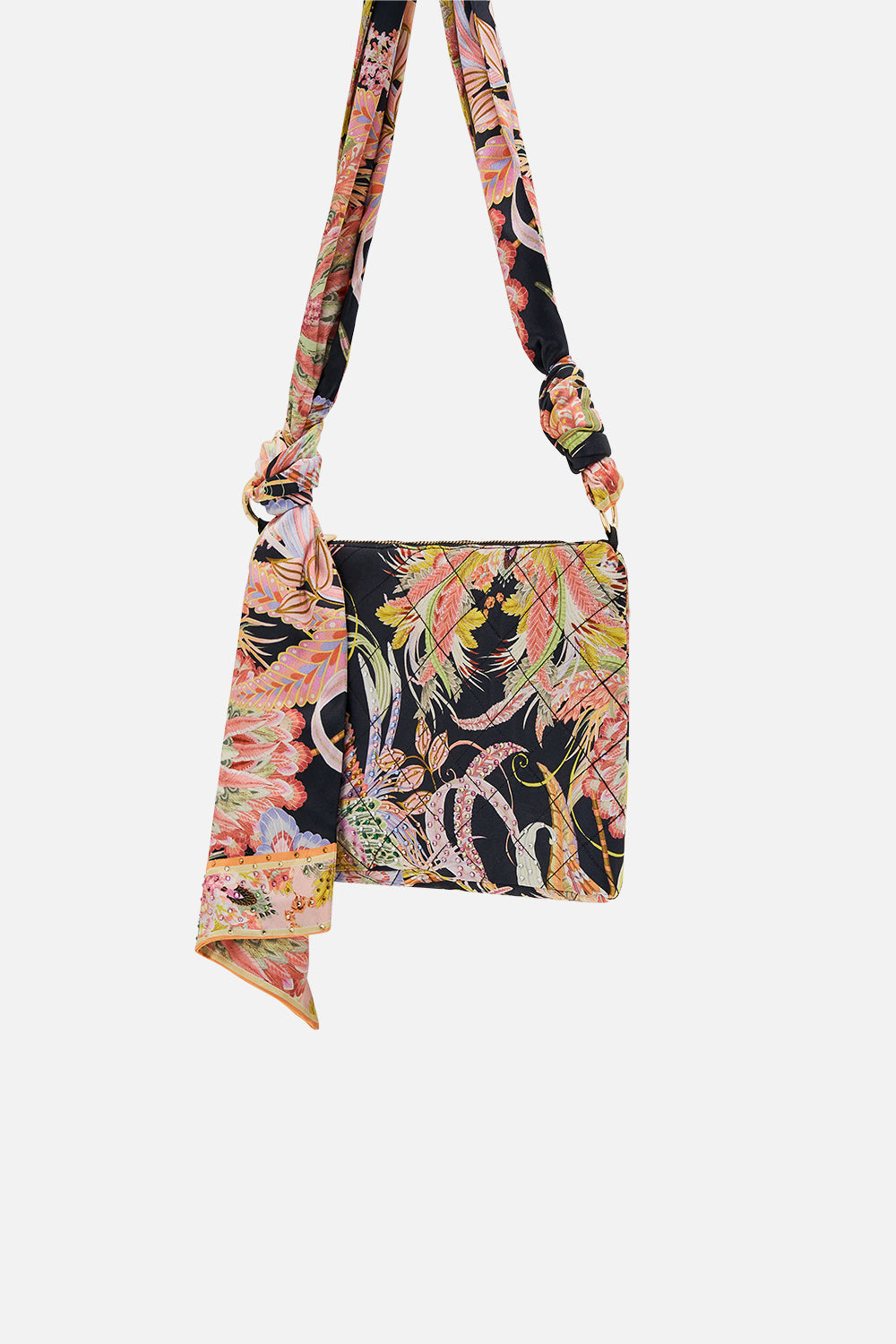 Product view of CAMILLA shoulder bag in Lady of The Moon print