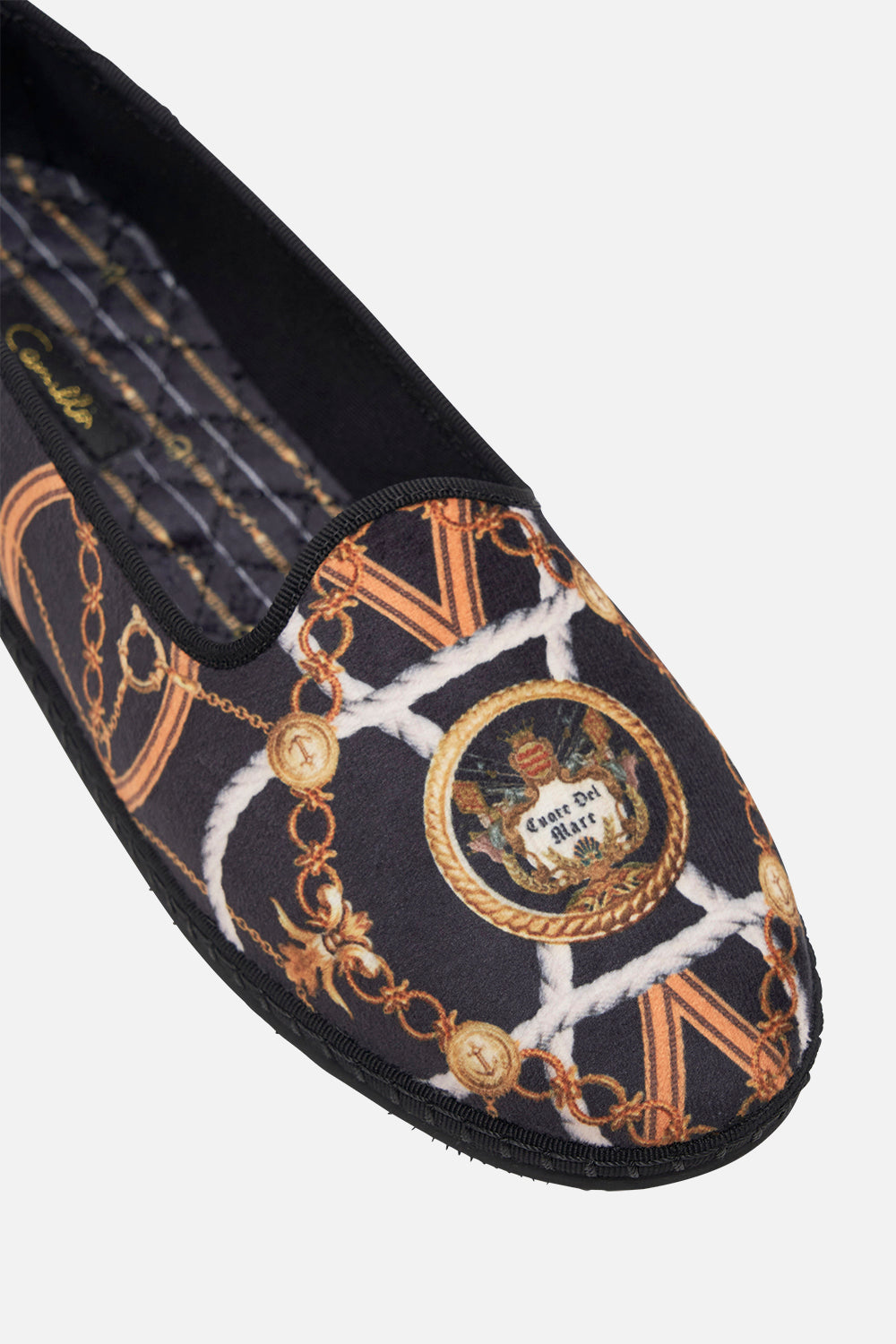 Product view of CAMILLA espadrille shoes in Copast to Coast print