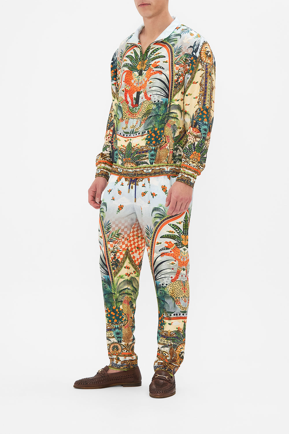 COLLARED ZIP THROUGH BOMBER JACKET ALESSANDRO'S ATLANTIS