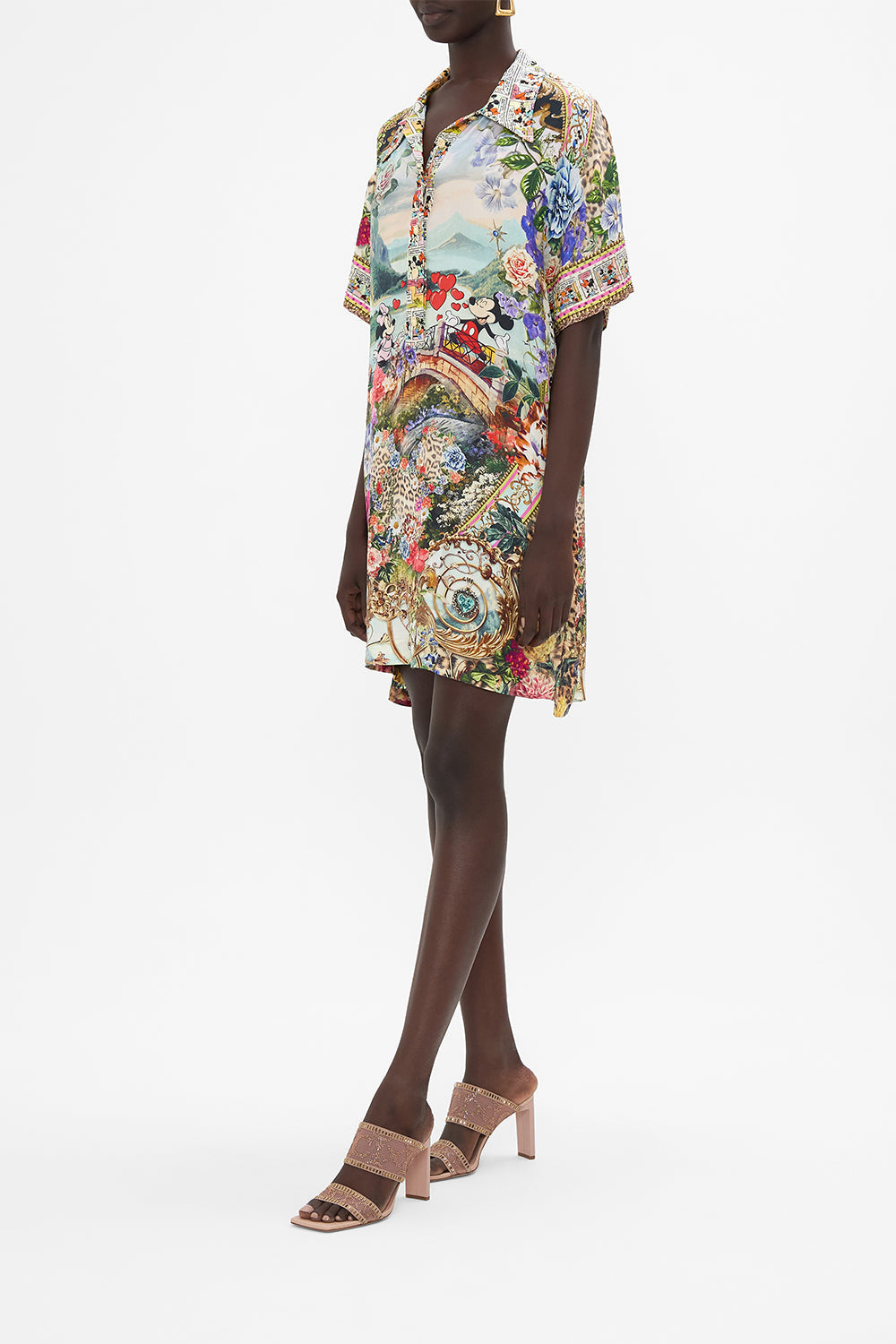 OVERSIZED POLO DRESS MICKEY TAKES A TRIP