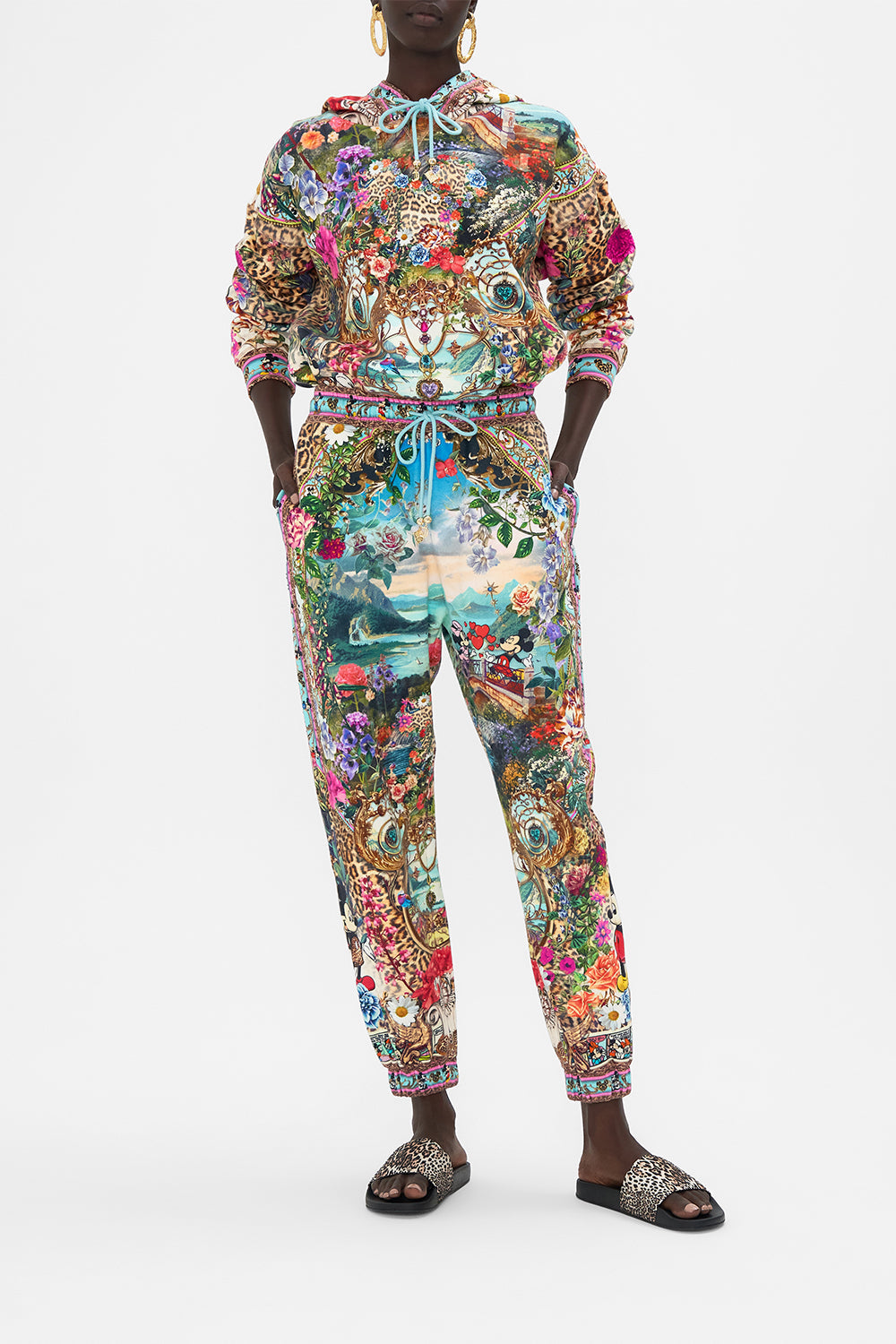 JERSEY TRACK PANT MICKEY TAKES A TRIP