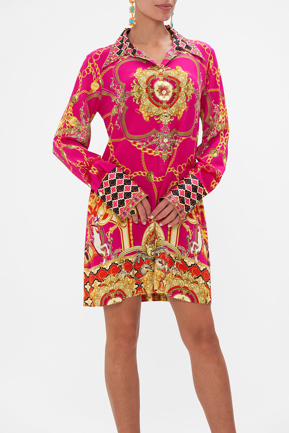 MINI SHIRT DRESS WILD AND RUNNING