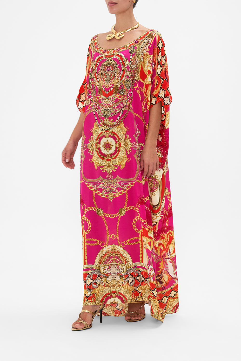 ROUND NECK KAFTAN WILD AND RUNNING