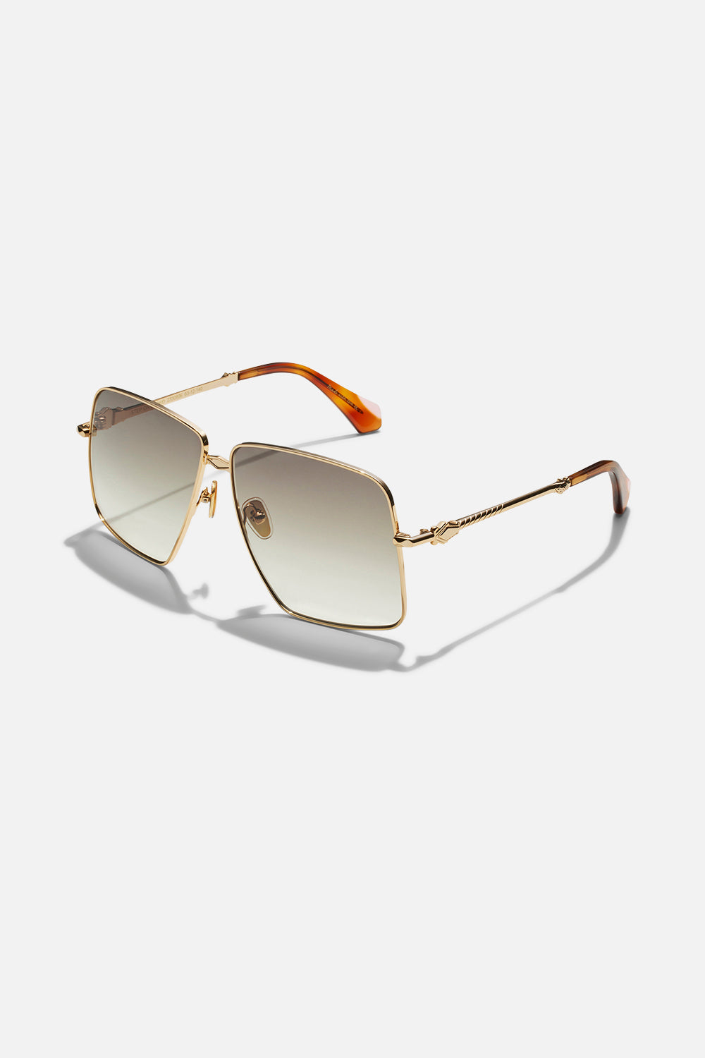Step On Board Sunglasses in Soft Gold by CAMILLA