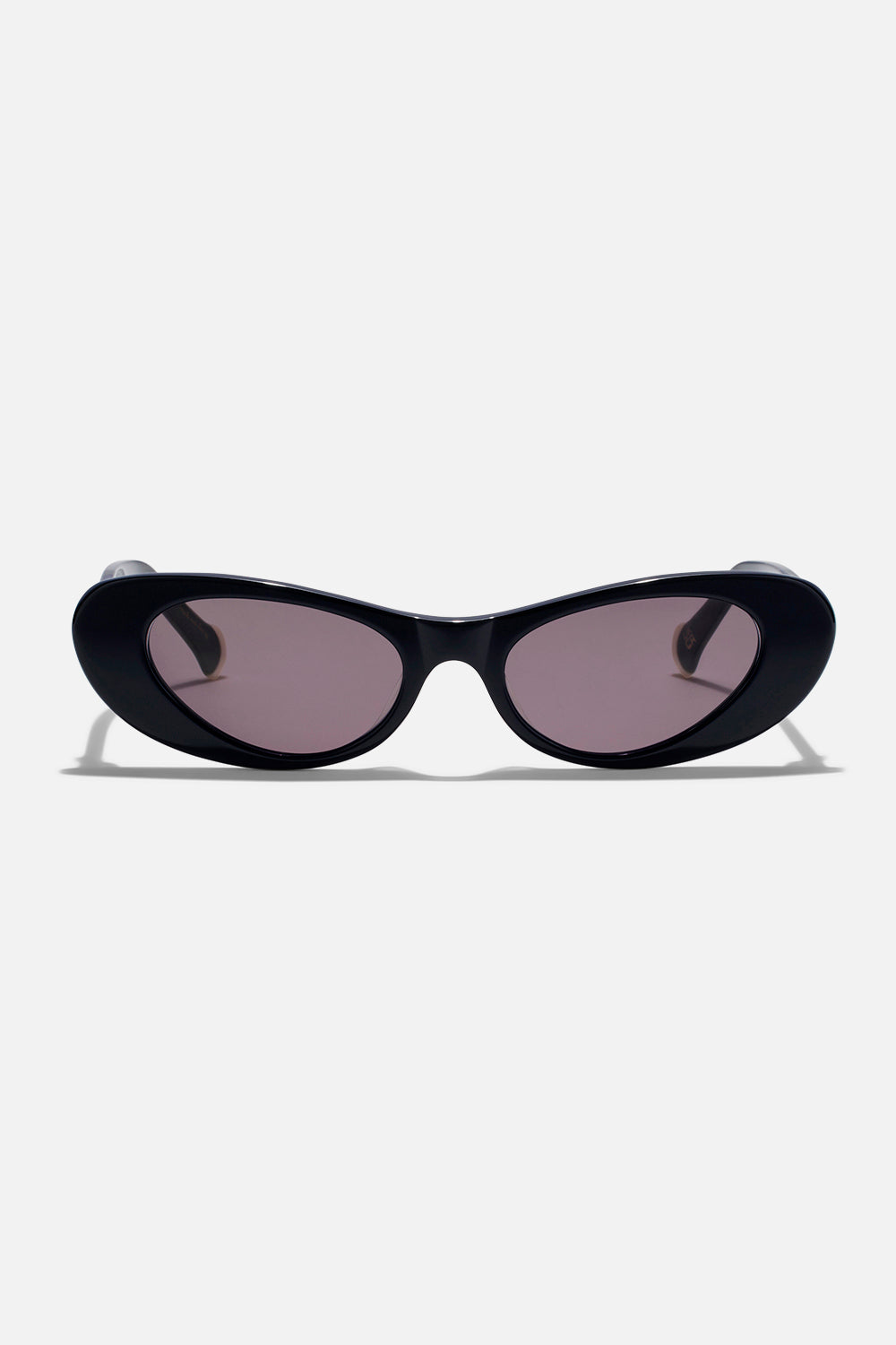 CHAMPAGNE & CAVIAR SUNGLASSES SOLID BLACK