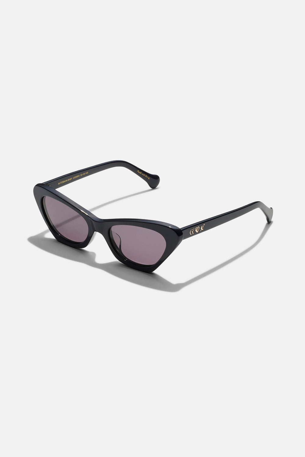 Autobahn Baby cat eye sunglasses in Solid Navy by CAMILLA