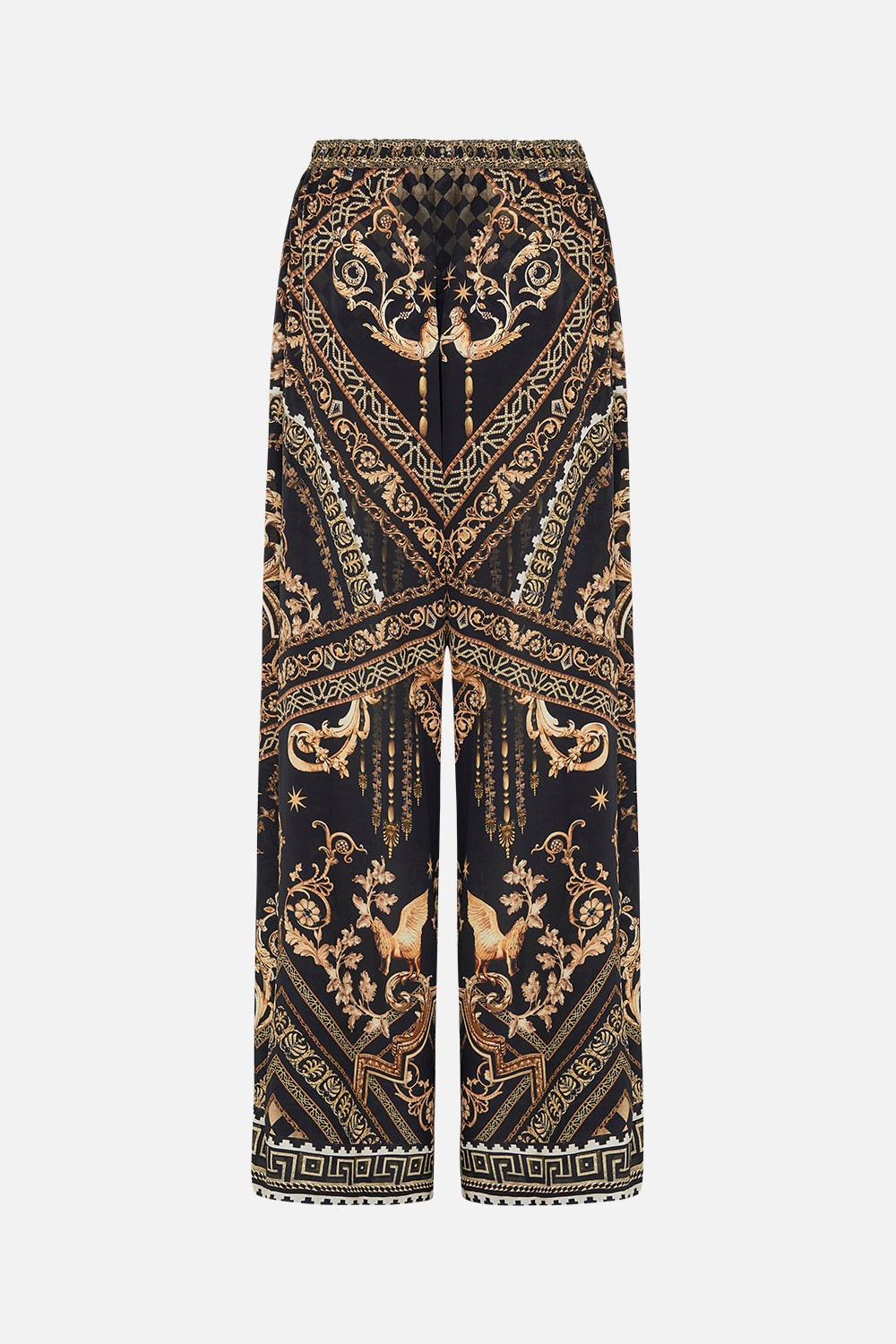 WIDE LEG TROUSER WITH FRONT POCKETS DUOMO DYNASTY