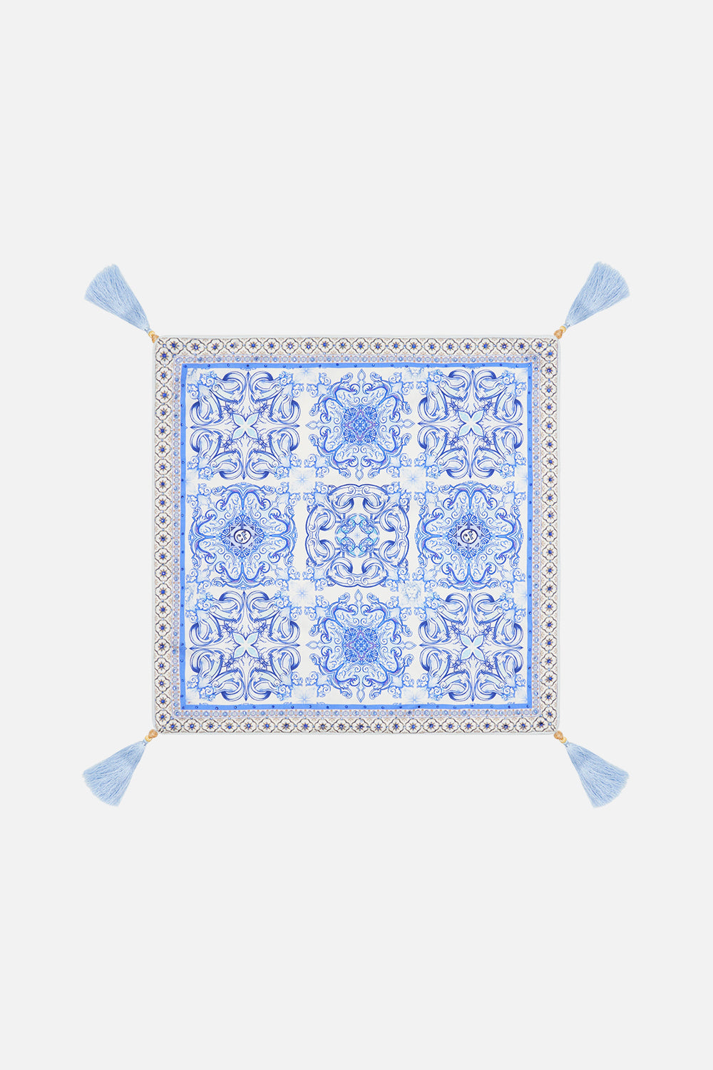 SMALL SQUARE CUSHION PAINT ME POSITANO