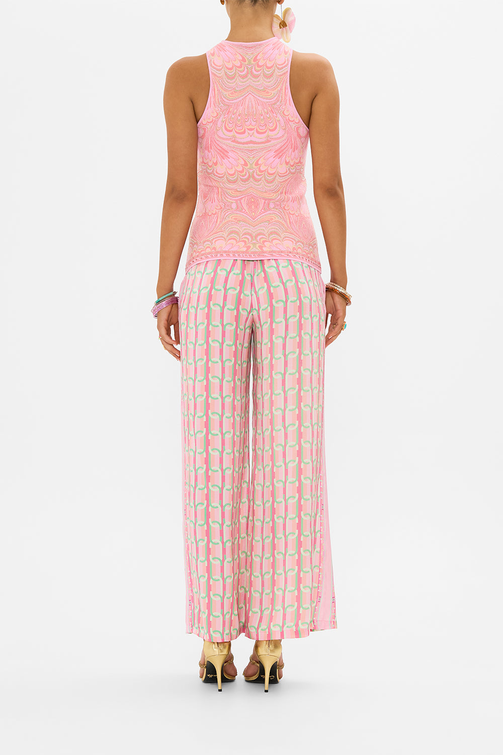 CAMILLA knit in Tea With Tuchinski print