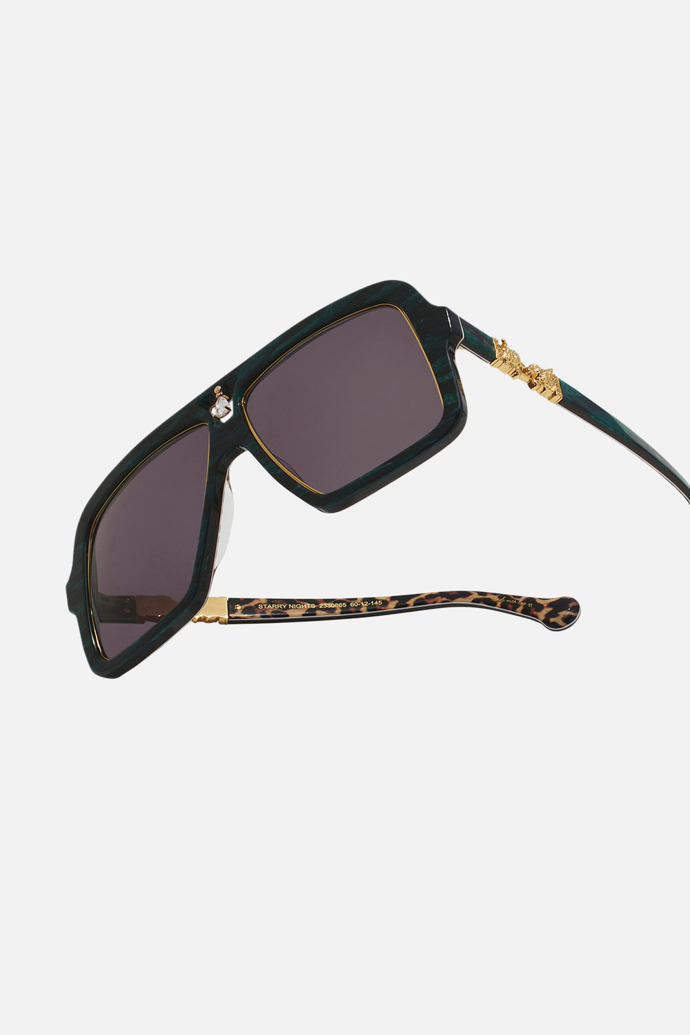 STARRY NIGHTS SUNGLASSES EMERALD MARBLE