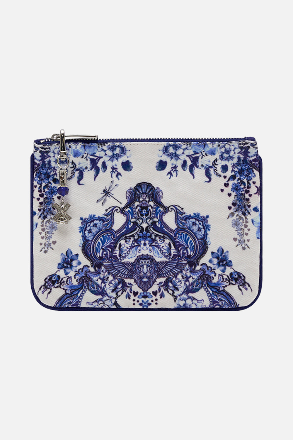 CAMILLA designer coin purse in Glaze and Graze print