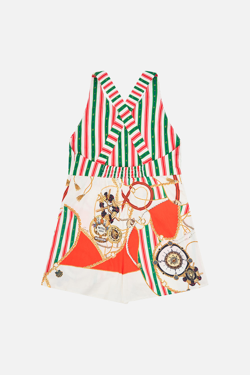 Product view of Milla By CAMILLA Kids playsuit in Saluti Summertime print