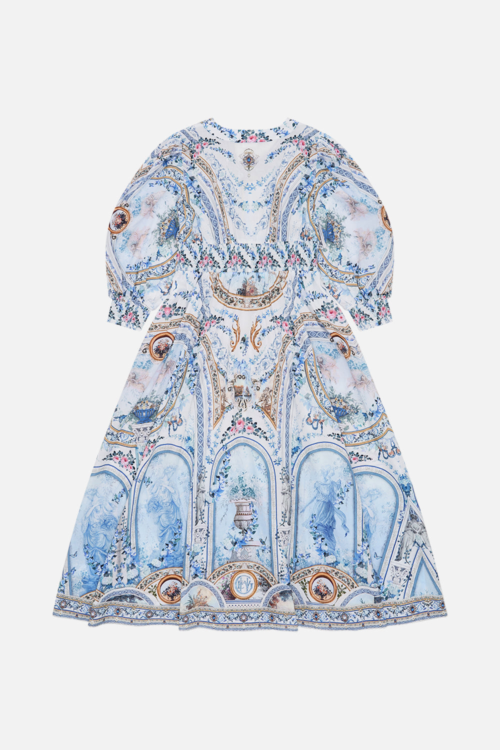 Product view of Milla By CAMILLA kids maxi dress in Season Of The Siren print