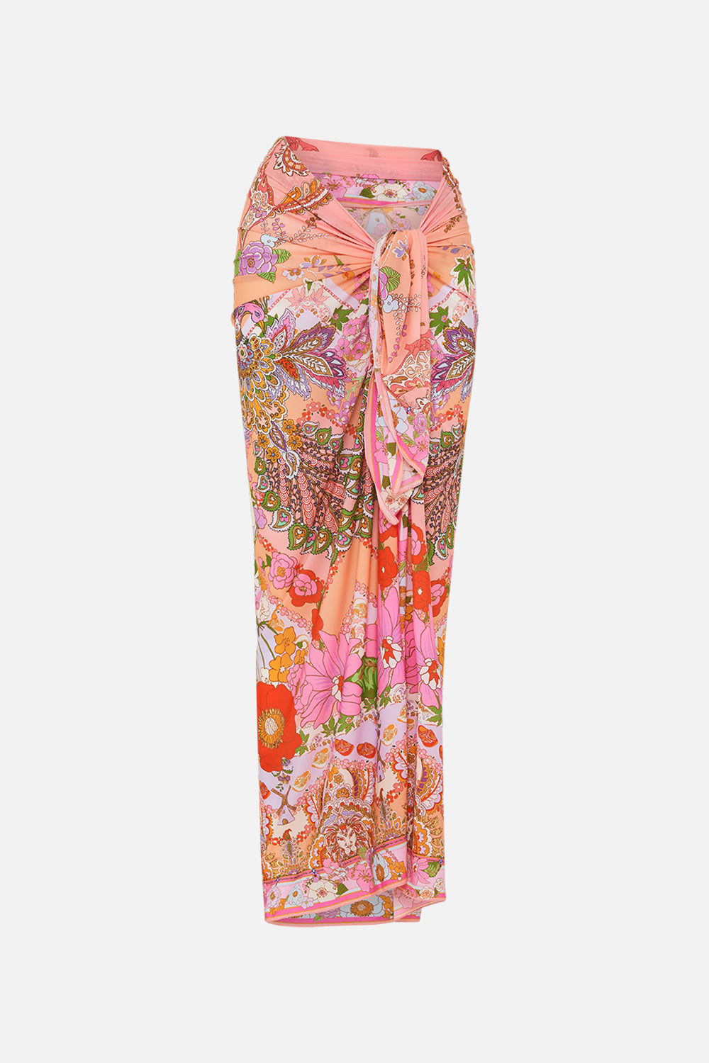 CAMILLA resortwear sarong in Clever Clogs print