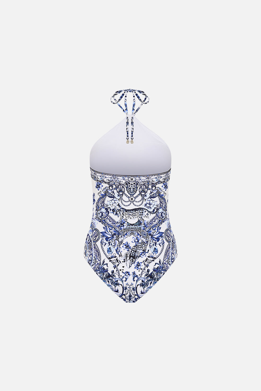 HALTER NECK ONE PIECE GLAZE AND GRAZE