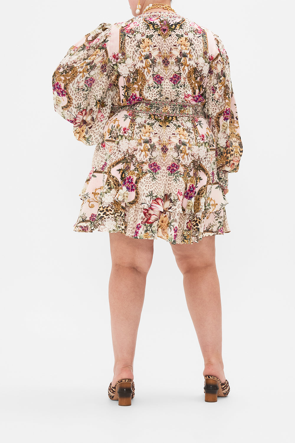 BUTTON FRONT FRILL DRESS BAMBINO BLISS