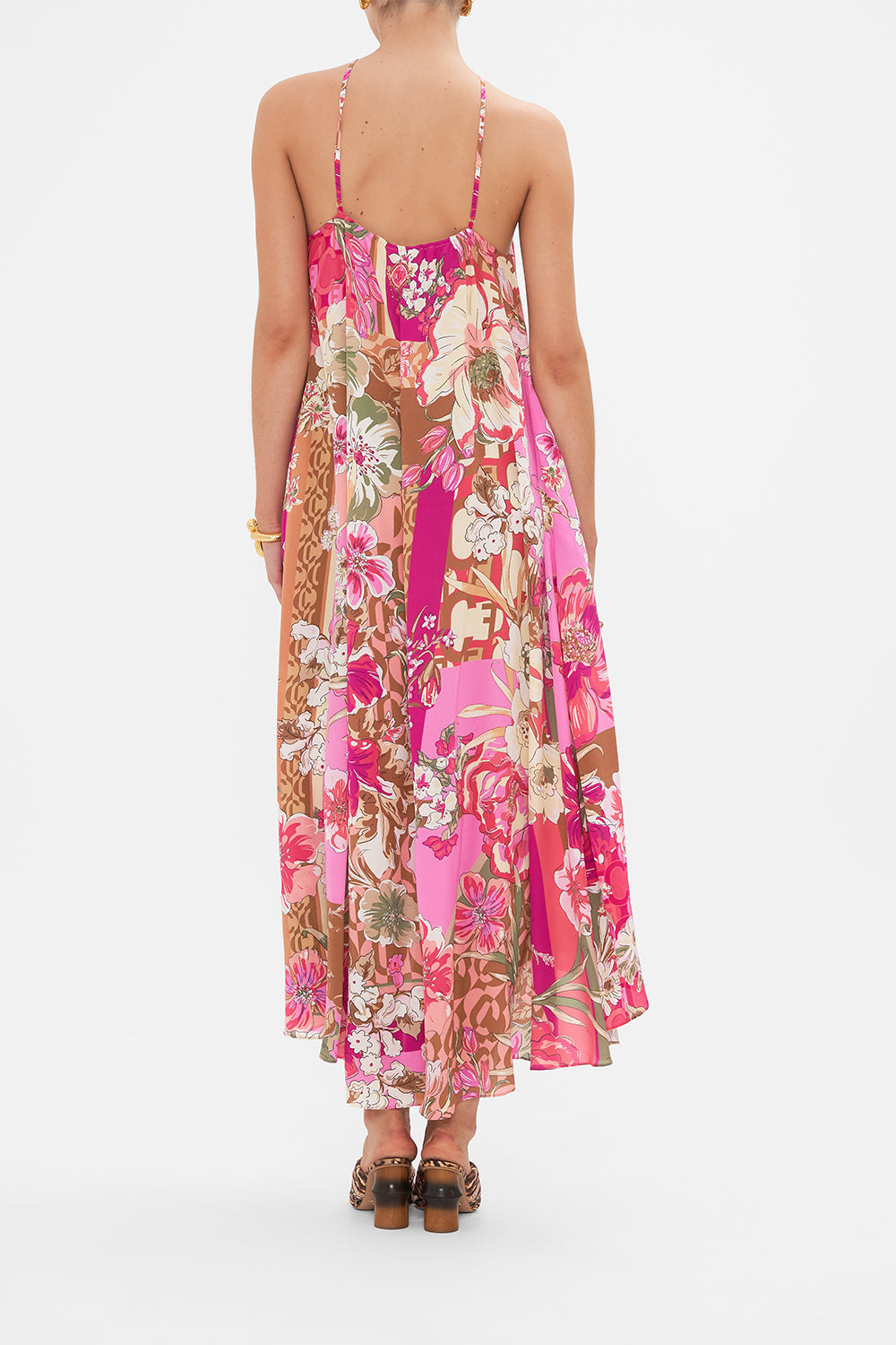 GATHER NECK HALTER MAXI DRESS A GIRL NAMED FLORENCE