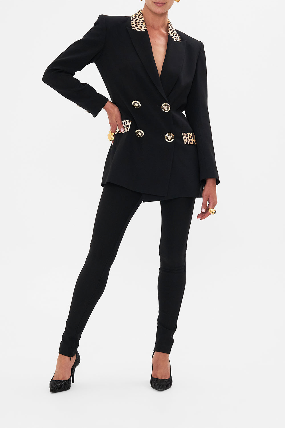 TAILORED DOUBLE BREASTED JACKET STANDING OVATION