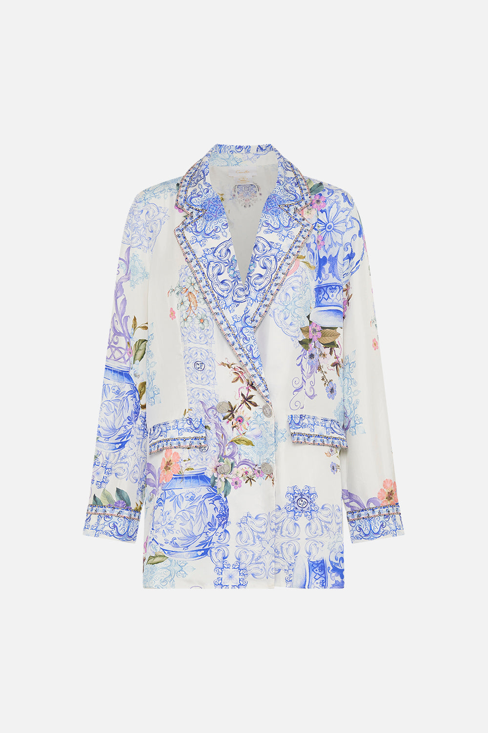 DOUBLE BREASTED SOFT JACKET PAINT ME POSITANO