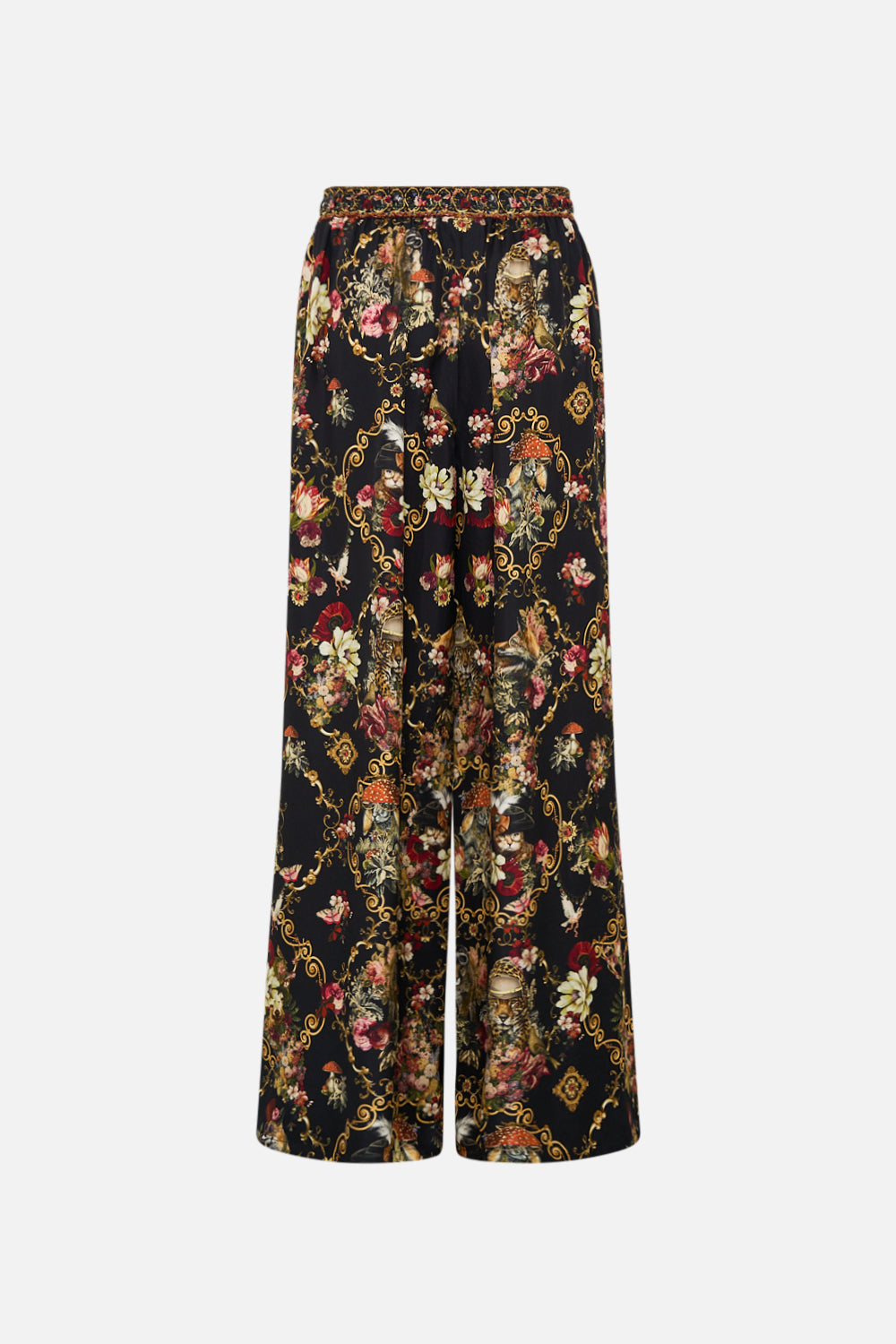 CAMILLA floral Straight Leg Pant in Told in the Tapestry