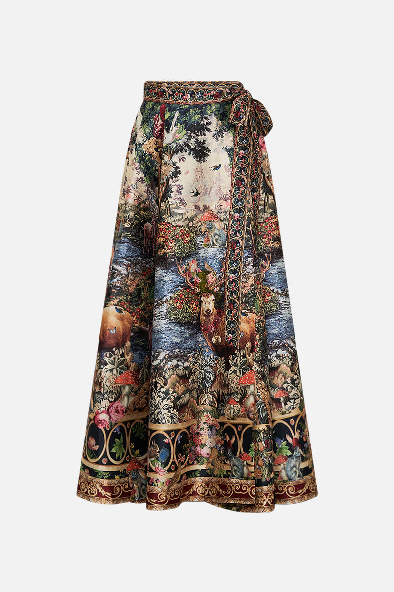CAMELIA MAXI POLYMORPHIC WRAP SKIRT main image 1