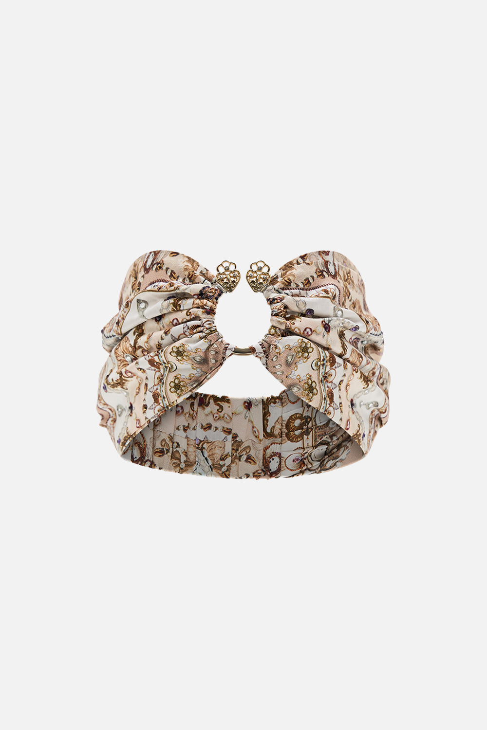 CAMILLA blush ring headband in Grotto Goddess