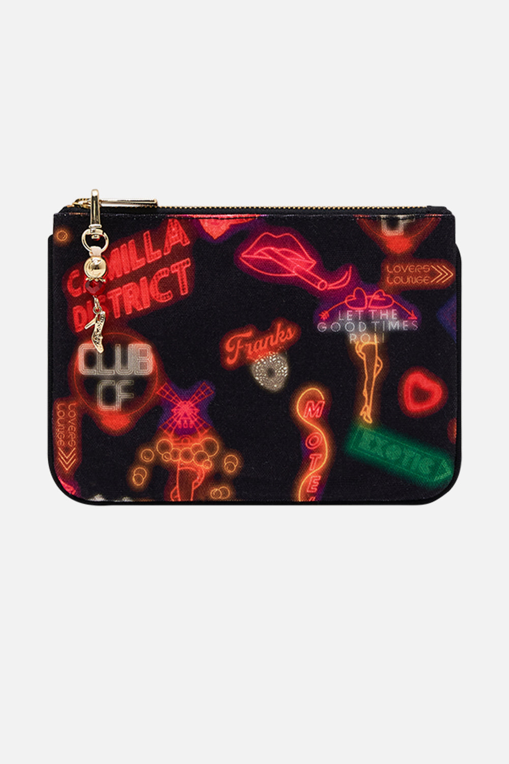 CAMILLA multi coin and phone purse in Electric Loveland