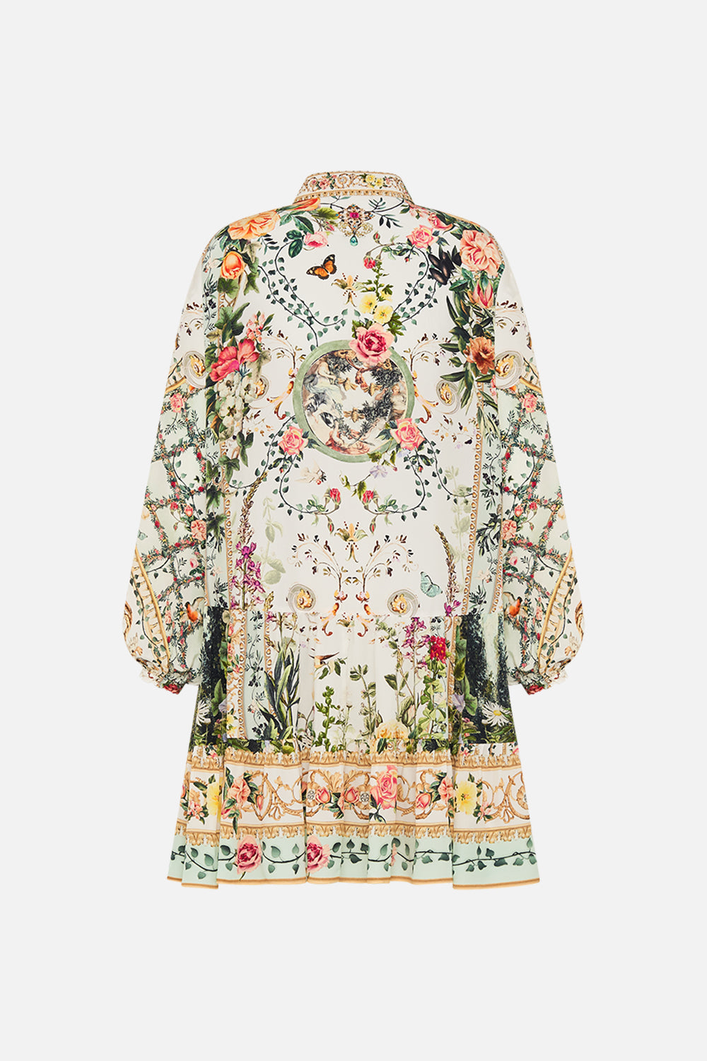 TIERED SHIRT DRESS RENAISSANCE ROMANCE