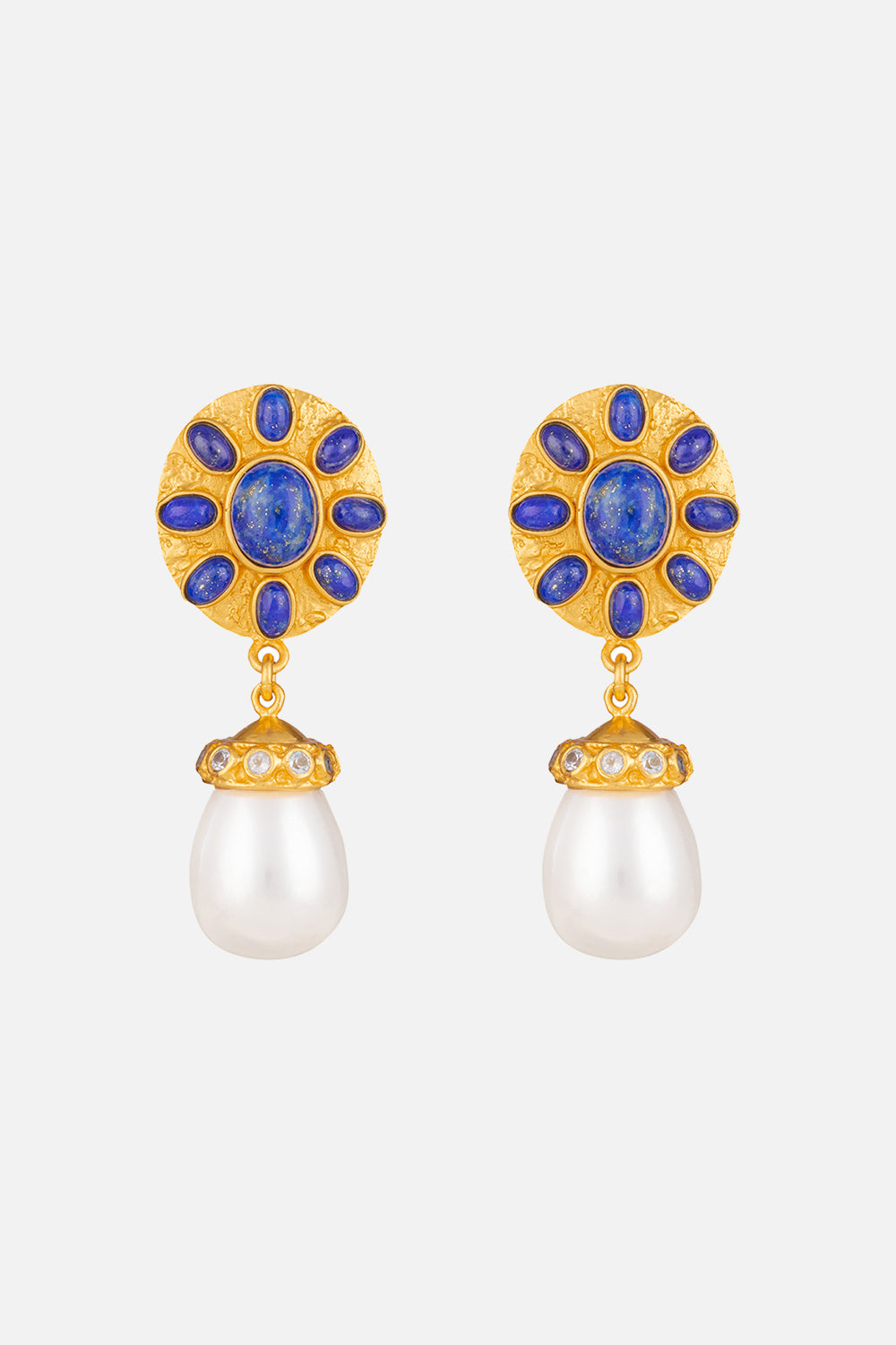 CAMILLA lapis stone earrings