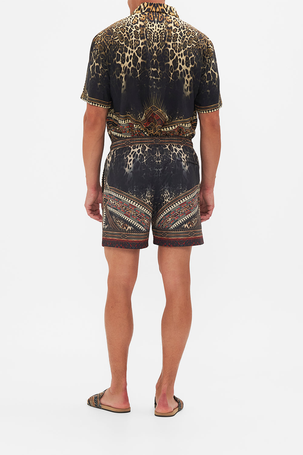 Hotel Franks By CAMILLA Mid Length Boardshort in Pretty Fly for The Sinai Print.