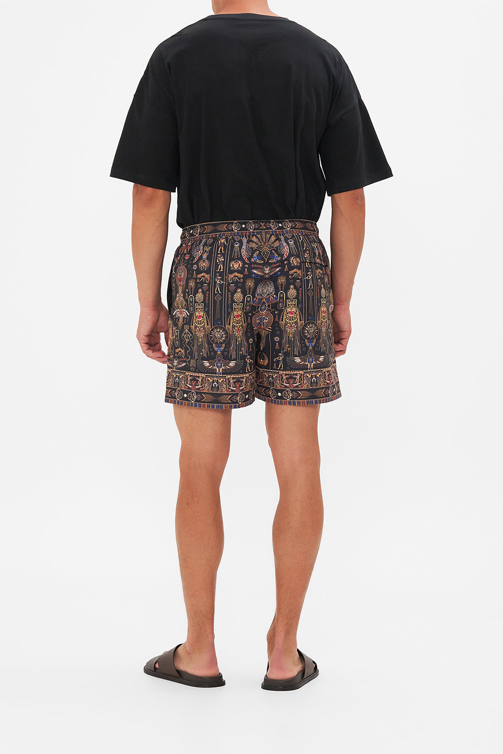 Hotel Franks By CAMILLA Mid Length Boardshort in Cartouche Kingdom Print