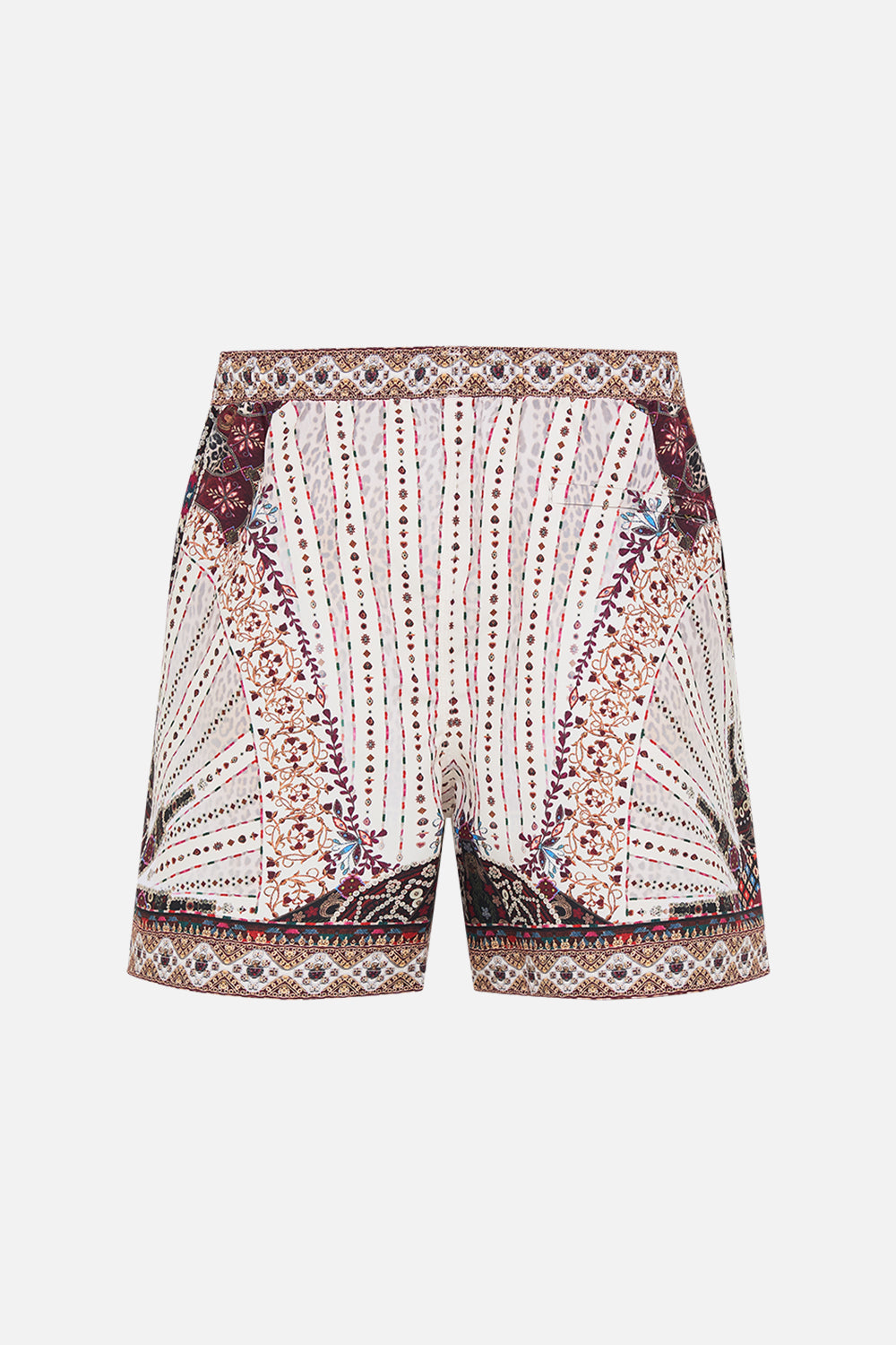 Hotel Franks By CAMILLA Mid Length Boardshort in Nomad Nature Print.