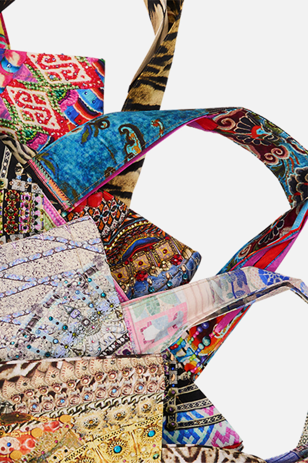 UNICORN CRYSTALISED TOTE BAG MULTI