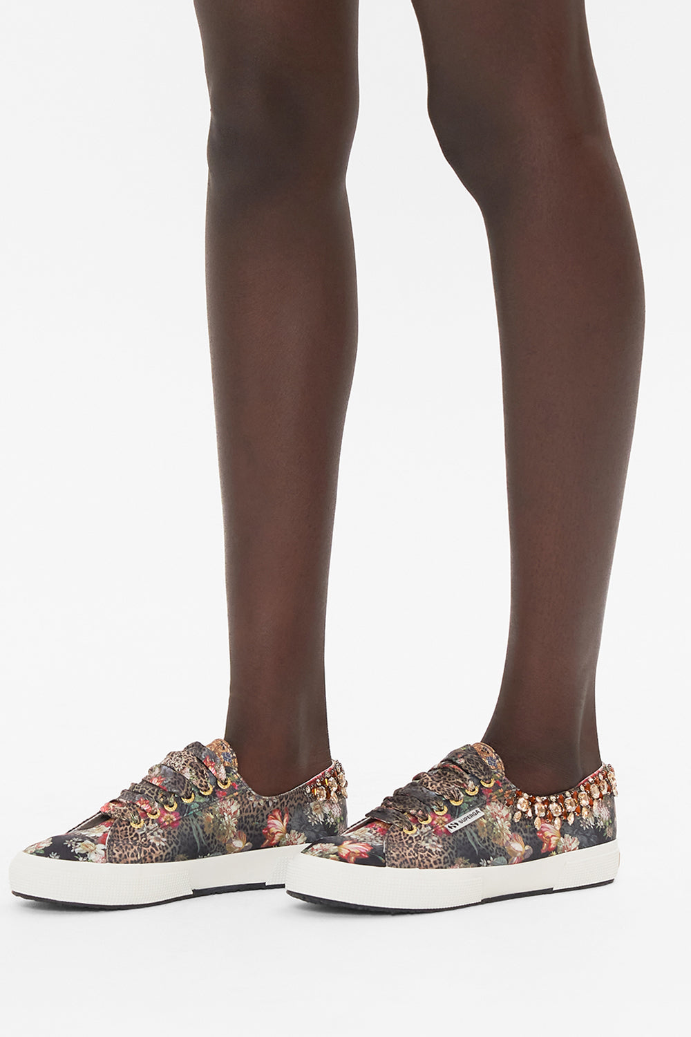 Superga x CAMILLA sneakers in A Night At The Opera print