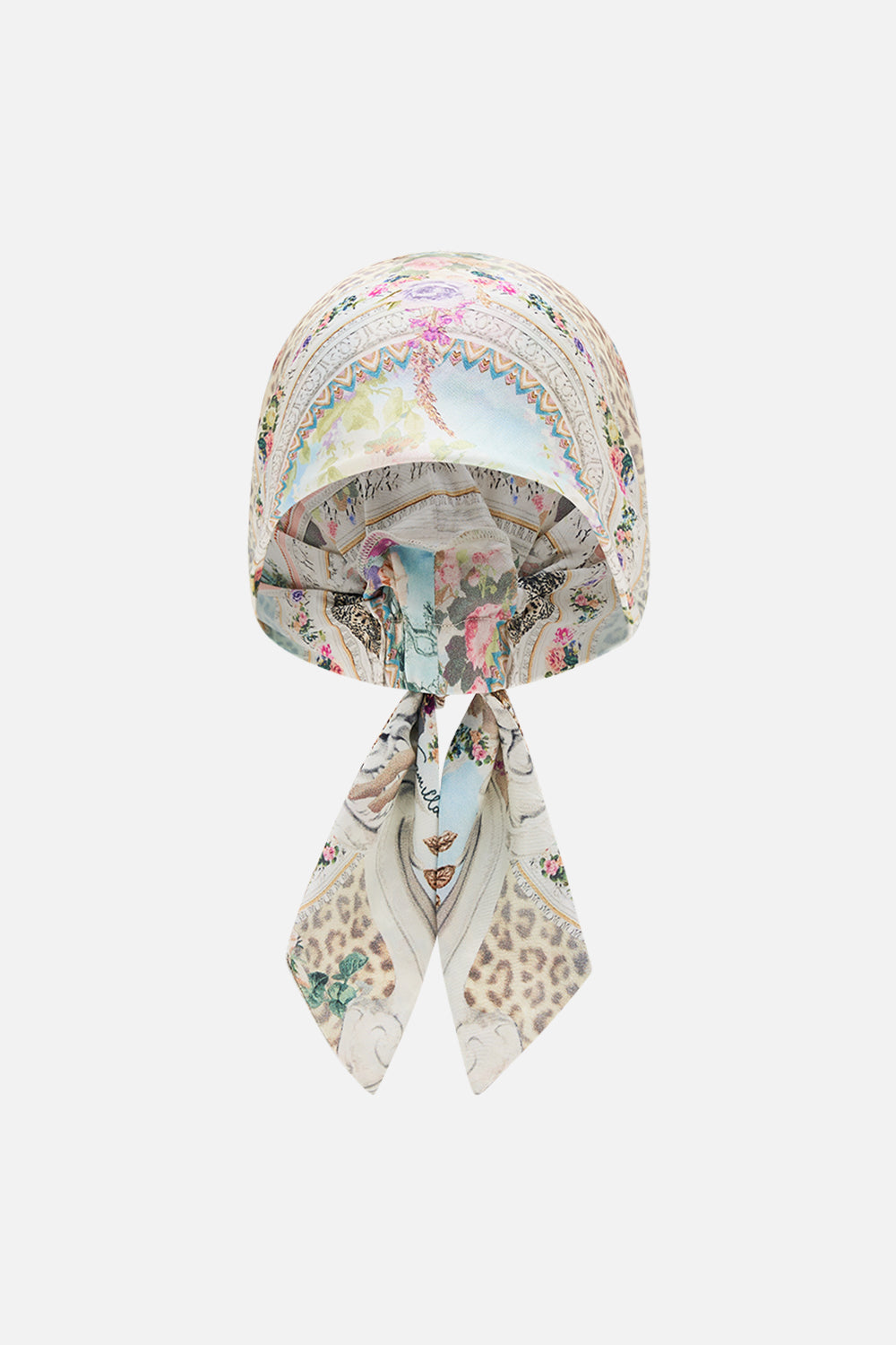 CAMILLA Floral Headscarf in We Always Have Alexandria Print.