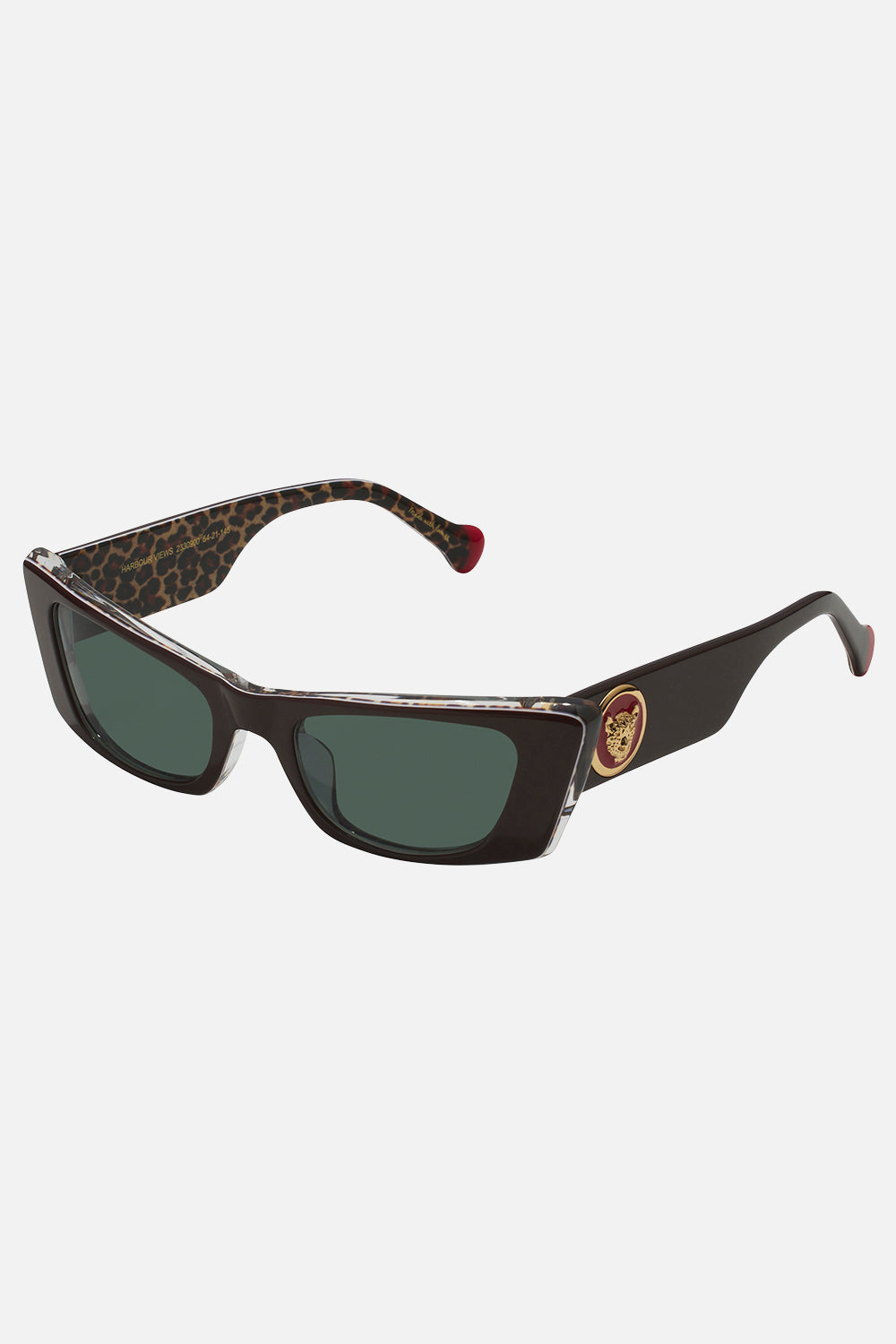 CAMILLA burgundy designer sunglasses