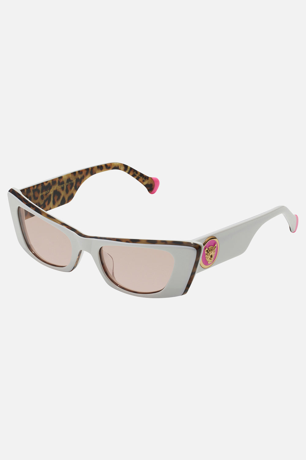 CAMILLA white designer sunglasses