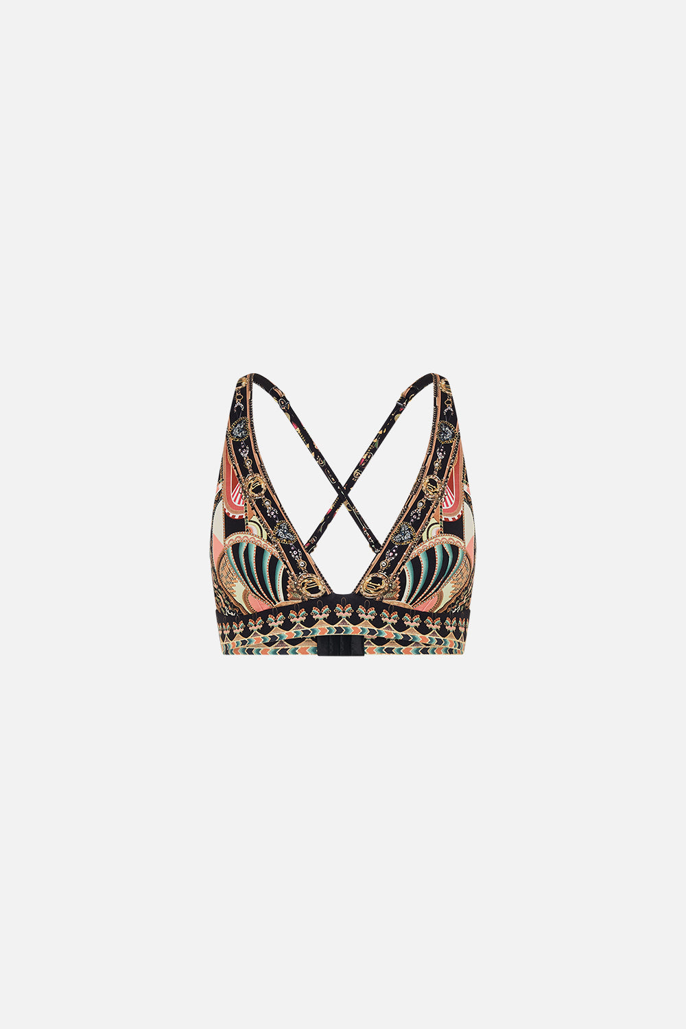 CAMILLA Soft CD Bra with Back Clip in They Called Her Nefertari print