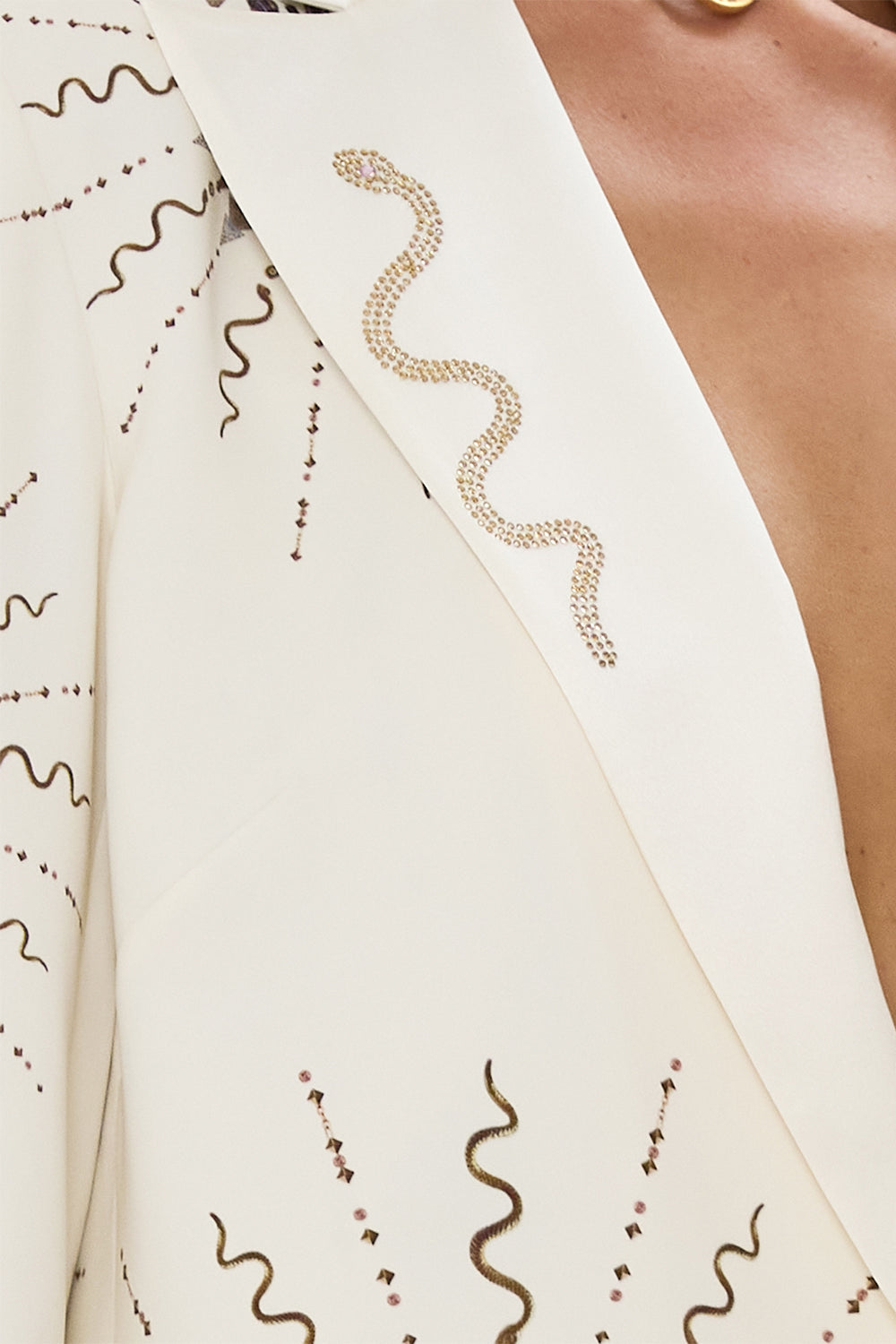 JACKET WITH SLEEVE CUT OUT DETAIL GODDESS ENERGY